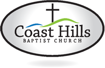Coast Hills Baptist Church in Santa Maria. Still Church. Logo